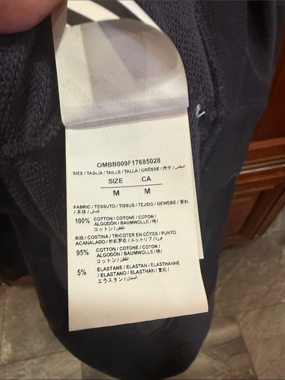 Off-White Black Camouflage Hoodie Sweatshirt